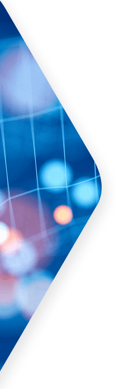 side triangle with blue lens flares