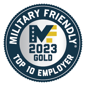 2023 Military Friendly Employer Top Ten honor