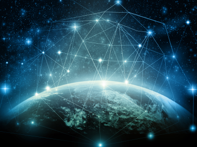 celestial illustration of cloud data integration
