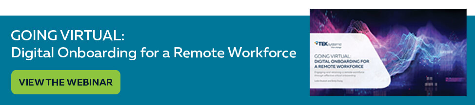 Go Virtual: Digital Onboarding for a Remote Workforce - View the webinar