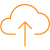 orange cloud enablement icon