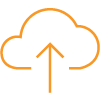 orange cloud enablement icon