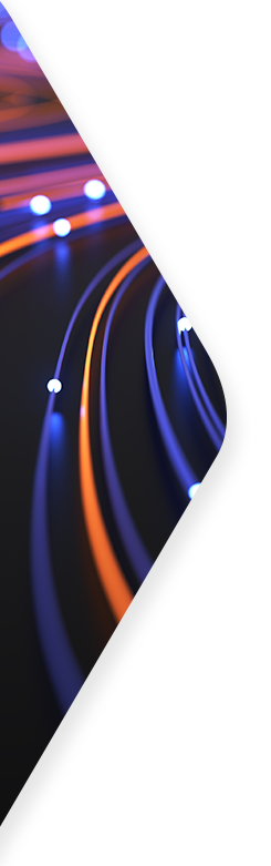 abstract image with orange pathways leading to the best customer digital experience