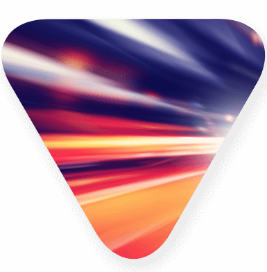 timely and speedy transformation represented through a vibrant speed blur