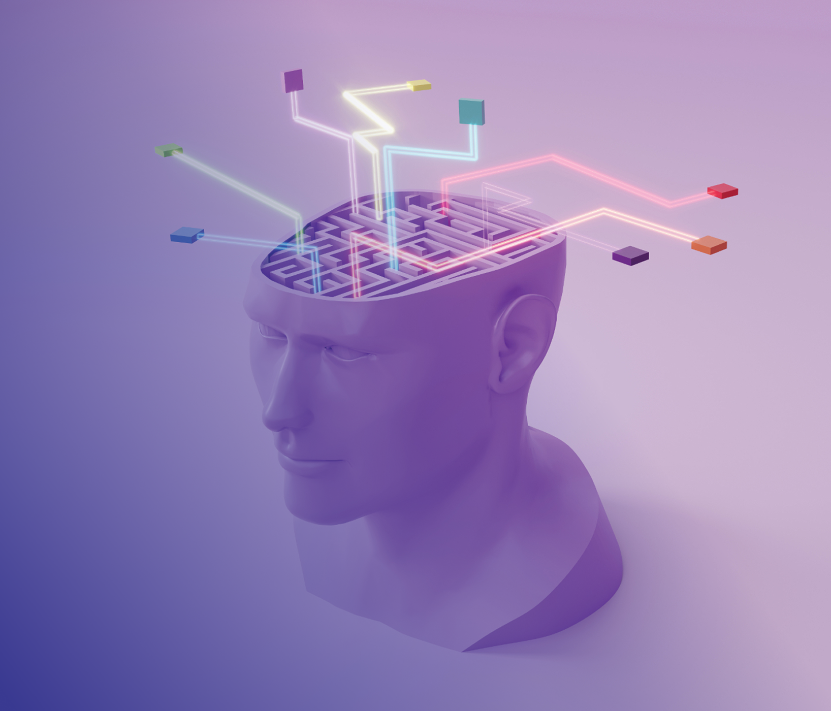 Agentic AI represented by a AI ML model digital image