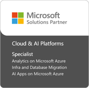 Microsoft Solutions Partner Cloud & AI Platforms Specialist Badge