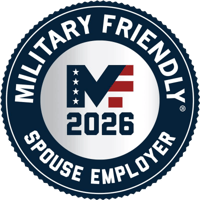 Military Friendly Spouse Employer award badge