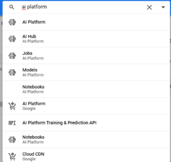 GCP AI Platform figure