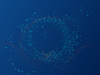abstract representation of digital agent assist