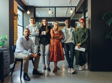 diverse group of people