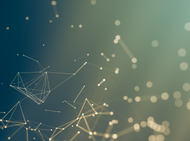 Connection structure. Connecting dots and line as an abstract representation of "Human Connections in a Digital World" 