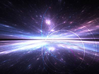 cloud acceleration through technology represented through space image