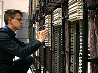 big data security worker at servers