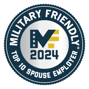 Military Friendly Top Ten Sponse Employer