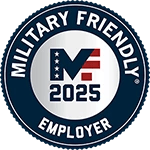 2025 Military Friendly Employer award