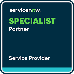 ServiceNow Specialist Partner Service Provider Badge