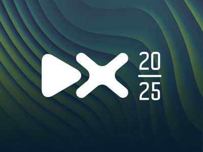 State of Digital Transformation logo on the abstract background
