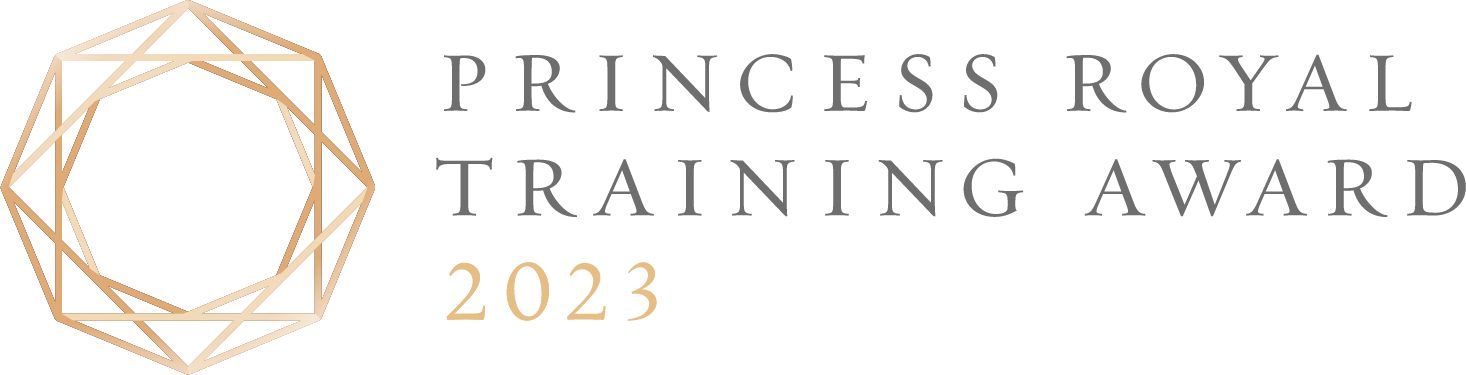 Princess Royal Training Award 2023 primary logo