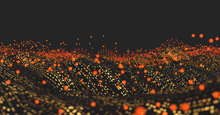 Abstract technology visual representing automation, cloud optimisation and reliable software delivery.