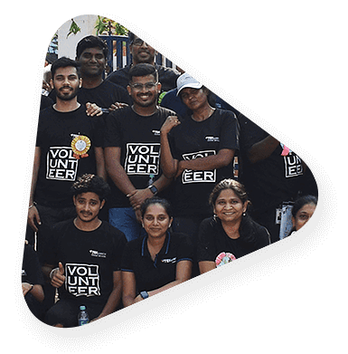 Photo of a group of volunteers