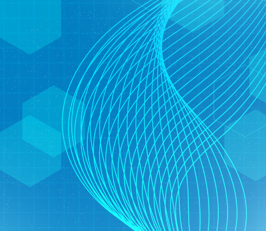 abstract depiction of healthcare technology