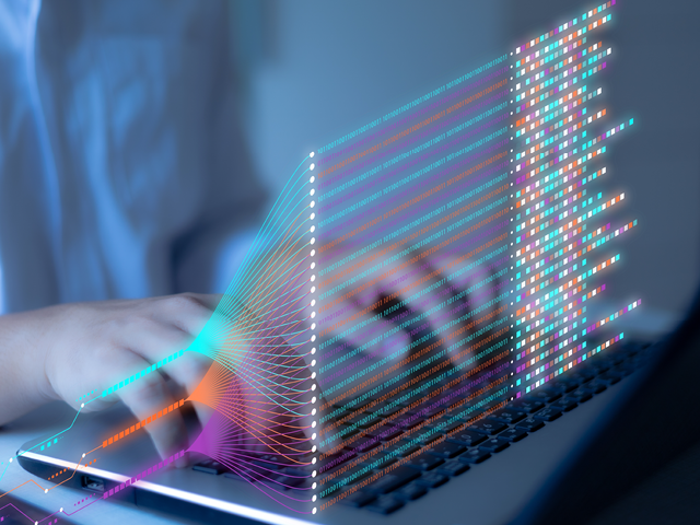 abstract depiction of digital portfolio assessment