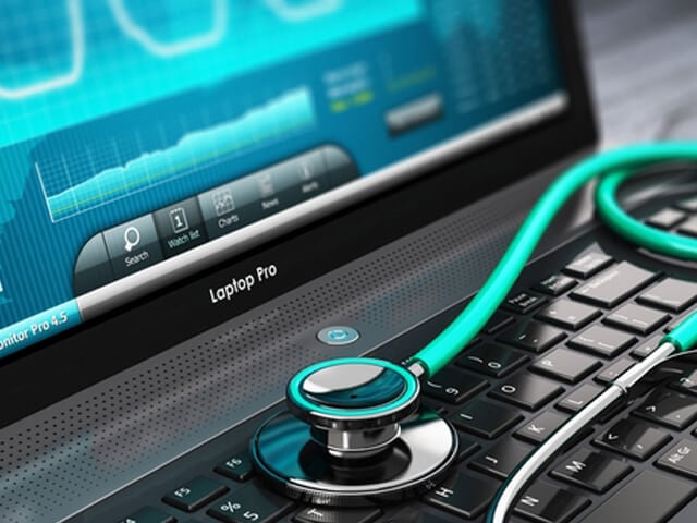 PHI on a computer at a hospital is protected under a risk and compliance program