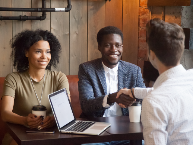 intern secures full-time roll as government services recruiter