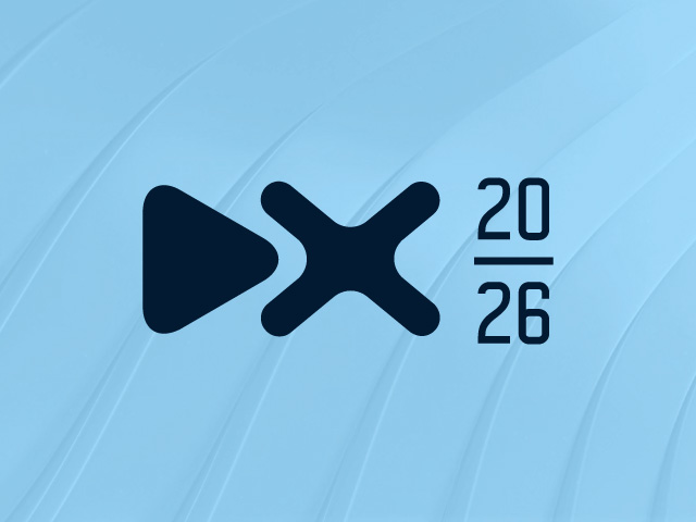 State of Digital Transformation 2026 logo overlaying a light blue background with diagonal wavy lines 