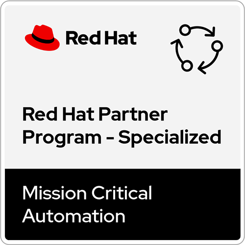 Red Hat Partner Program Specialized Badge | Mission Critical Automation