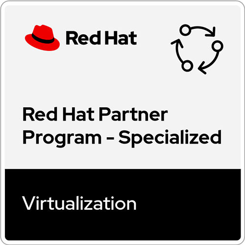 Red Hat Partner Program Specialized Badge | Virtualization