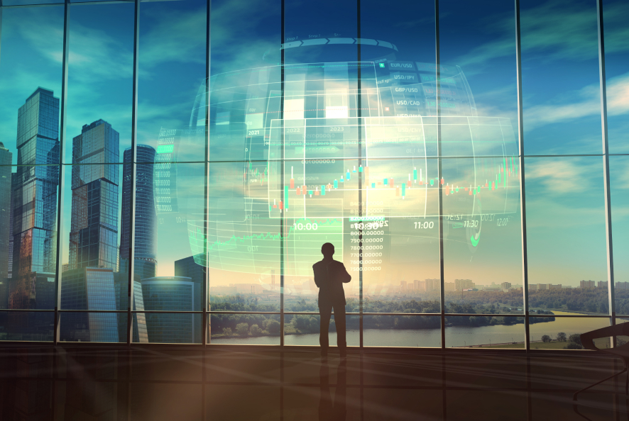 futuristic image of the security data