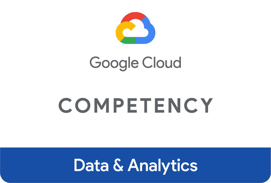 Google Cloud Competency Badge for Data and Analytics