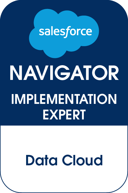 Salesforce Navigator Implementation Expert Data Cloud Badge