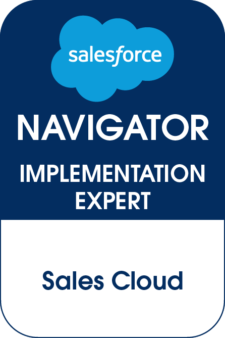 Salesforce Navigator Implementation Expert Sales Cloud Badge