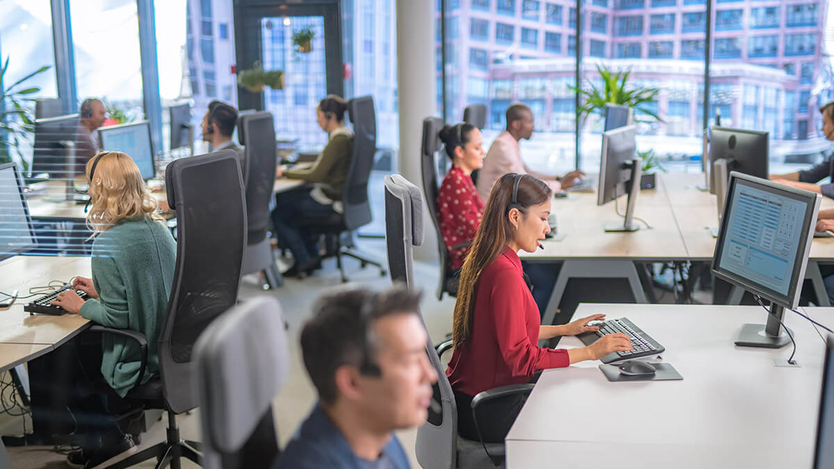 Office workers
