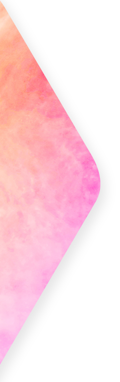 Pastel coloured side triangle 