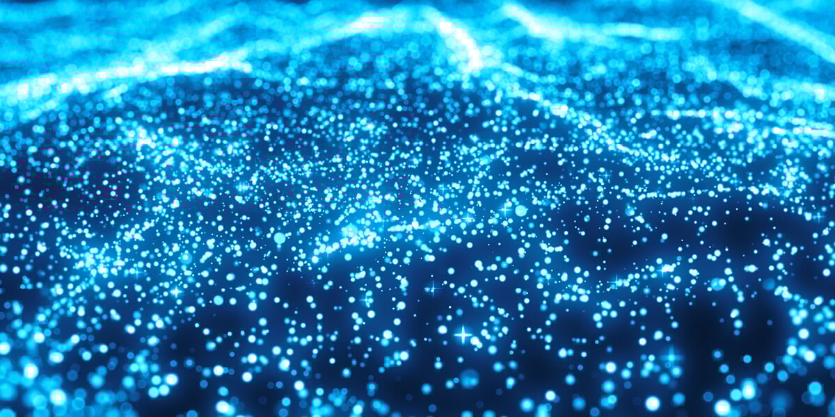 Blue dots
