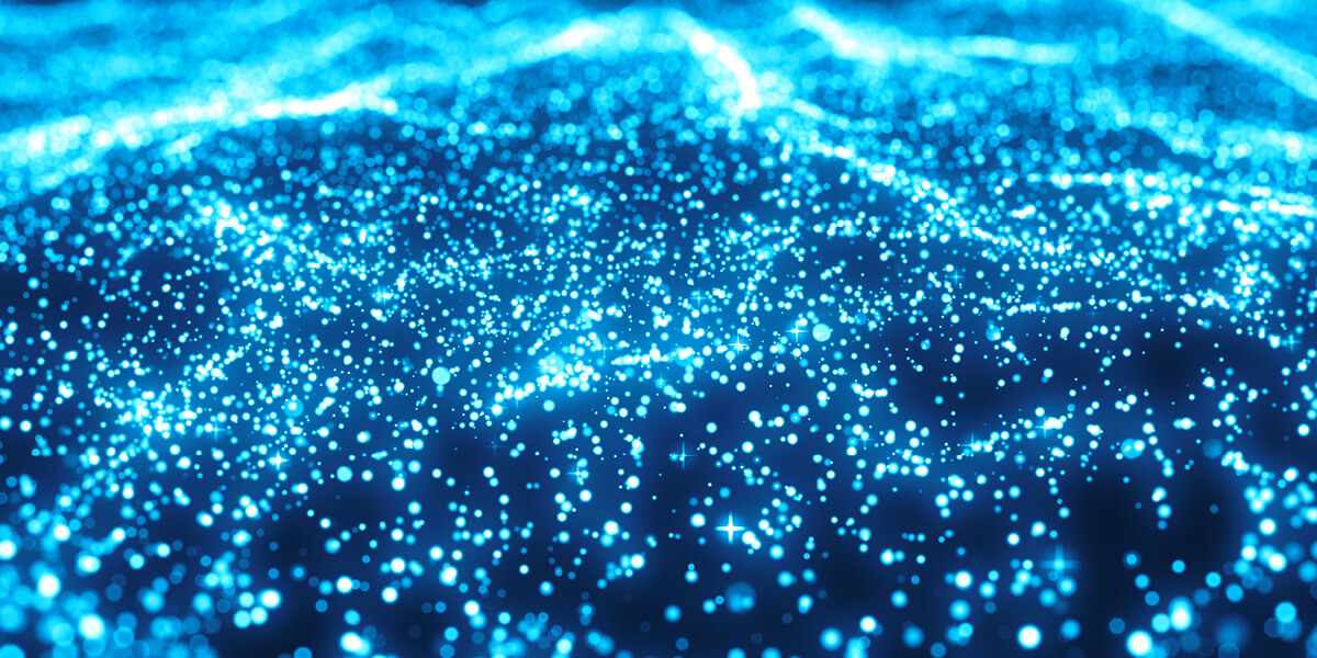 Blue dots