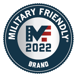 2022 MIlitary Friendly Brand honor