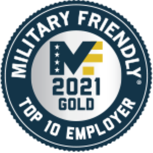 2020 Military Friendly Employer Top 10