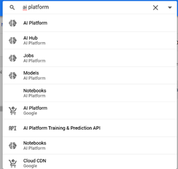 GCP AI Platform figure
