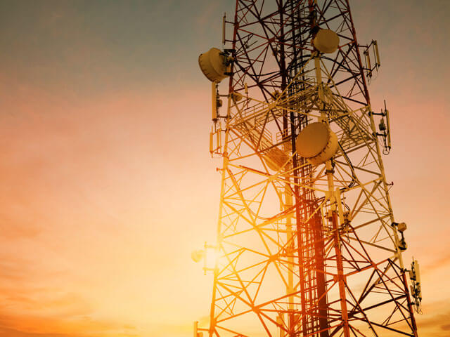 a cell site technology tower