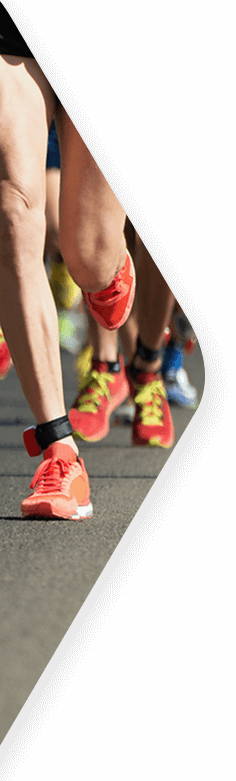 Legs running the 15th annual Pat Tillman Run