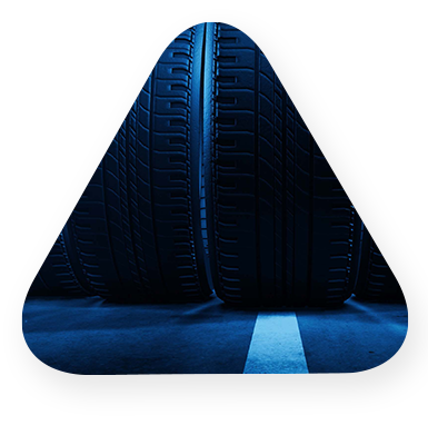tire on road