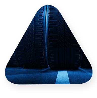 tire on road