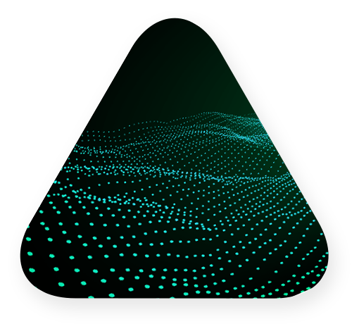 Statistics on the state of digital transformation on a blue background